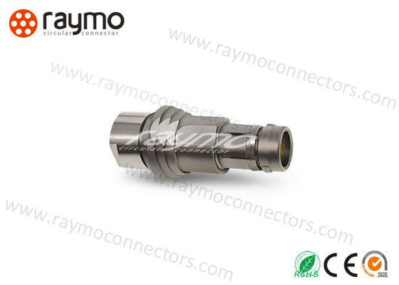 Push Pull Industrial Plugs Connectors Multiple Pin Threaded Coupling Alternate Insert Positioning