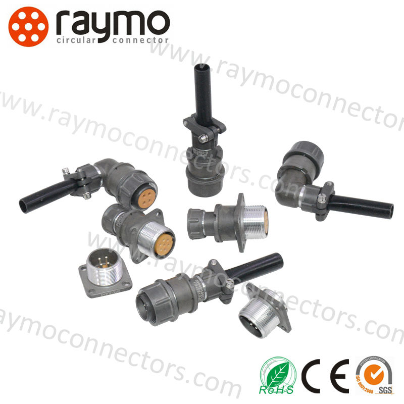 2PM 2PX Circular Connector Copper Silver Plated Contacts 5-30A