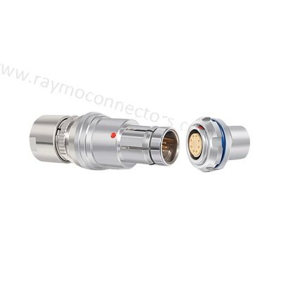 250V 원형 방수 커넥터 2-24 콘택트 작동 온도 -40°C ~ 105°C