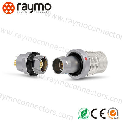 AMC 군사용 커넥터 5Gbps 은 10mm 푸시-플러 방위용 애플리케이션 서클러 A11W*M-P27XBC0-0000