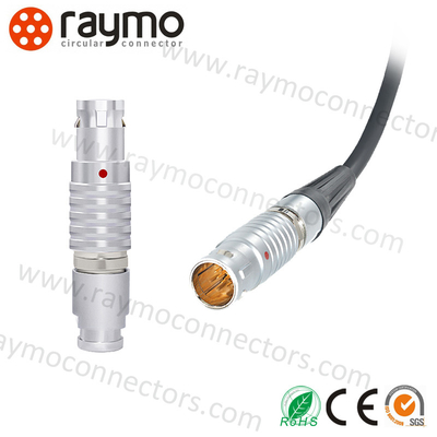 금속 추진은 케이블 커넥터 FGG 4 접촉 EMC 보호해야 하는 레모 FGG0B304를 당깁니다